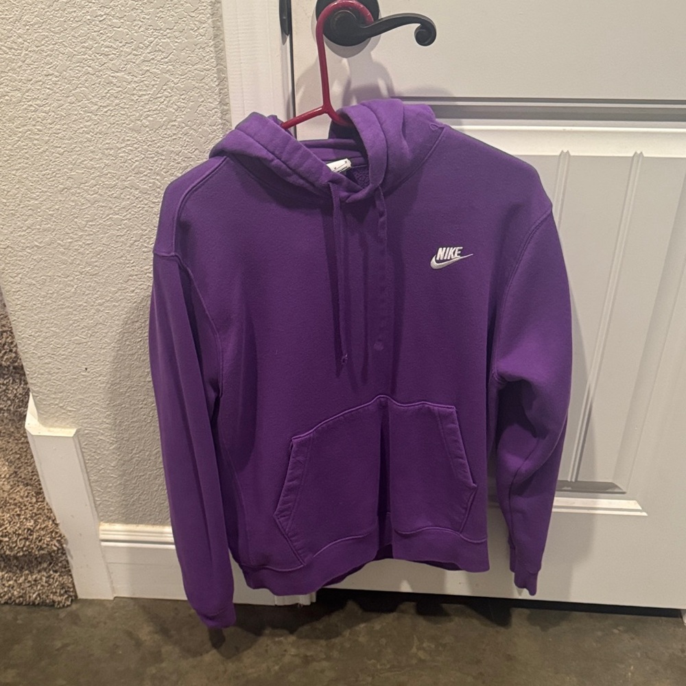 Purple nike hoodie